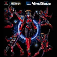 New Flame Toys Furai Model IDW Windblade Model Kit Reissue Figure In Stock