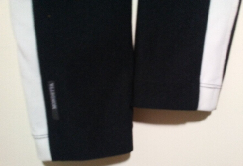 MONDETTA Activewear Athletic Leggings XS Moisture Wicking Black White - Picture 7 of 9