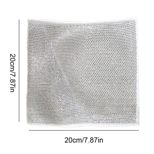 1-5pcs Multipurpose Wire Dishwashing Rags for Wet and Dry, Wire Dishwashing Rag - Picture 12 of 15
