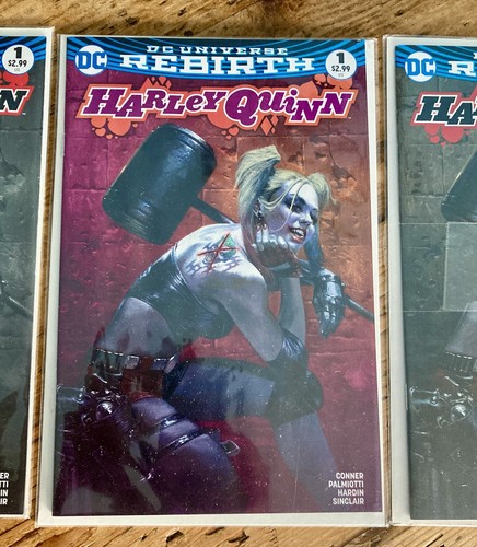 Harley Quinn #1 DC Comics 2016 Rosa Proiettile, COT. COLORE SET DELL'OTTO - Huntf - Foto 3 di 9