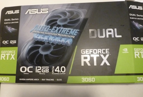 ASUS RTX 3060 Ti OC 12GB. yes 12. NIB, Free Ship