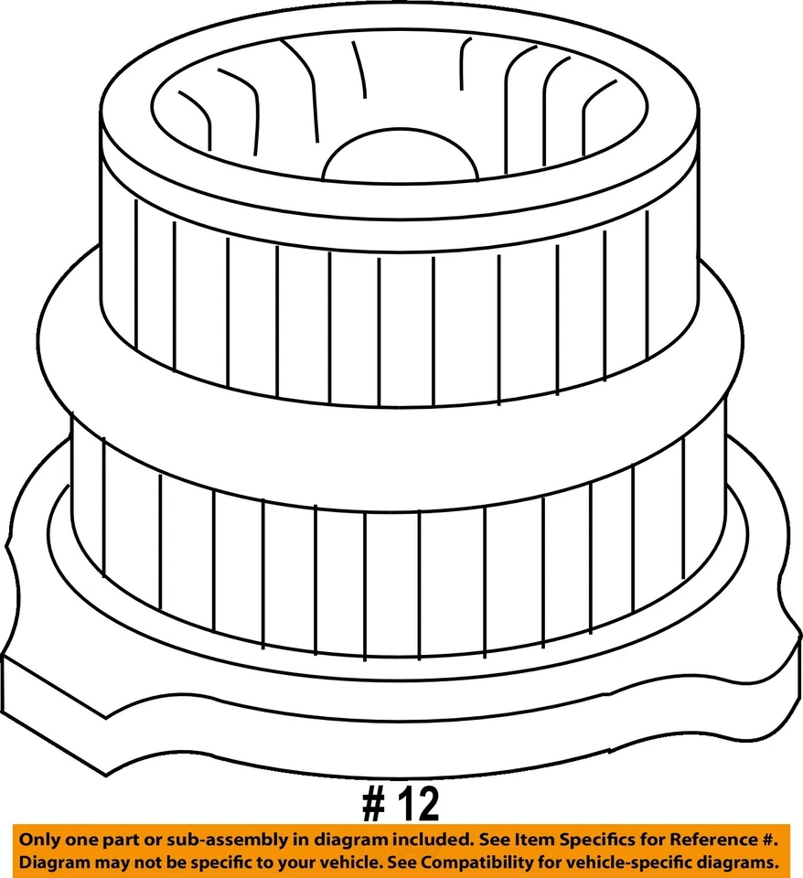 Used HVAC Blower Motor fits: 2004 Scion XB cold climate package Grade A - Image 2 of 3