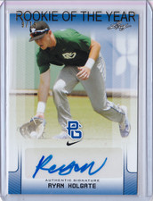 2017 Leaf Perfect Game RYAN HOLGATE Blue AUTO Autograph RC Rookie Card 9/15
