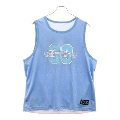CHROME HEARTS MESH WARM UP JERSEY TANK TOP Reversible CH CHROME HEARTS MESH WARM UP JERSEY TANK TOP Reversible CH