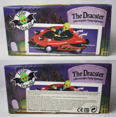 1991 Bandai Little Dracula DRACSTER Vehicle Car Toy