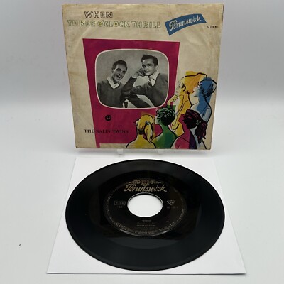 THE KALIN TWINS - WHEN - (45 RPM - GERMANY)