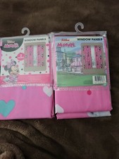 Disney Junior Minnie Mouse - "Minnie's Being Me" 82 in x 63 in Window Panels NIP