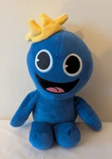 Roblox Rainbow Friends 9” Blue Plush 2022  Smiling Blue Friend Tongue