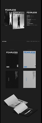 LE SSERAFIM 1st Mini Album 'FEARLESS' Sealed Album + Store Gift