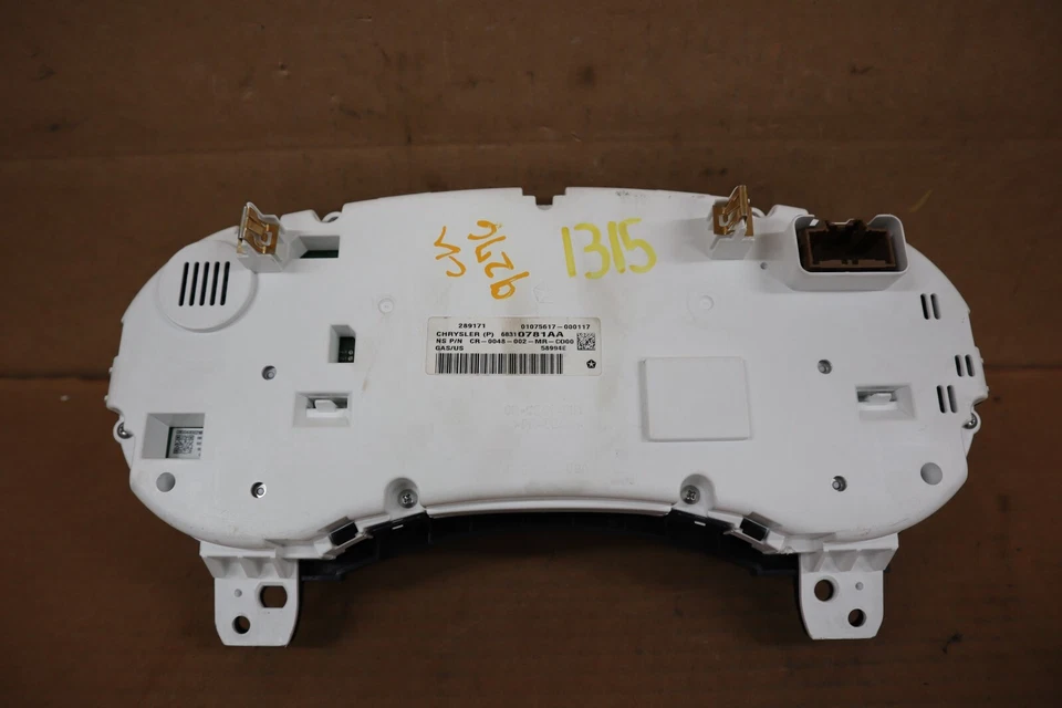 Cuadro medidor velocímetro cabezal instrumento Dodge Journey 17 18 19 20.956 millas Foto 2 de 4