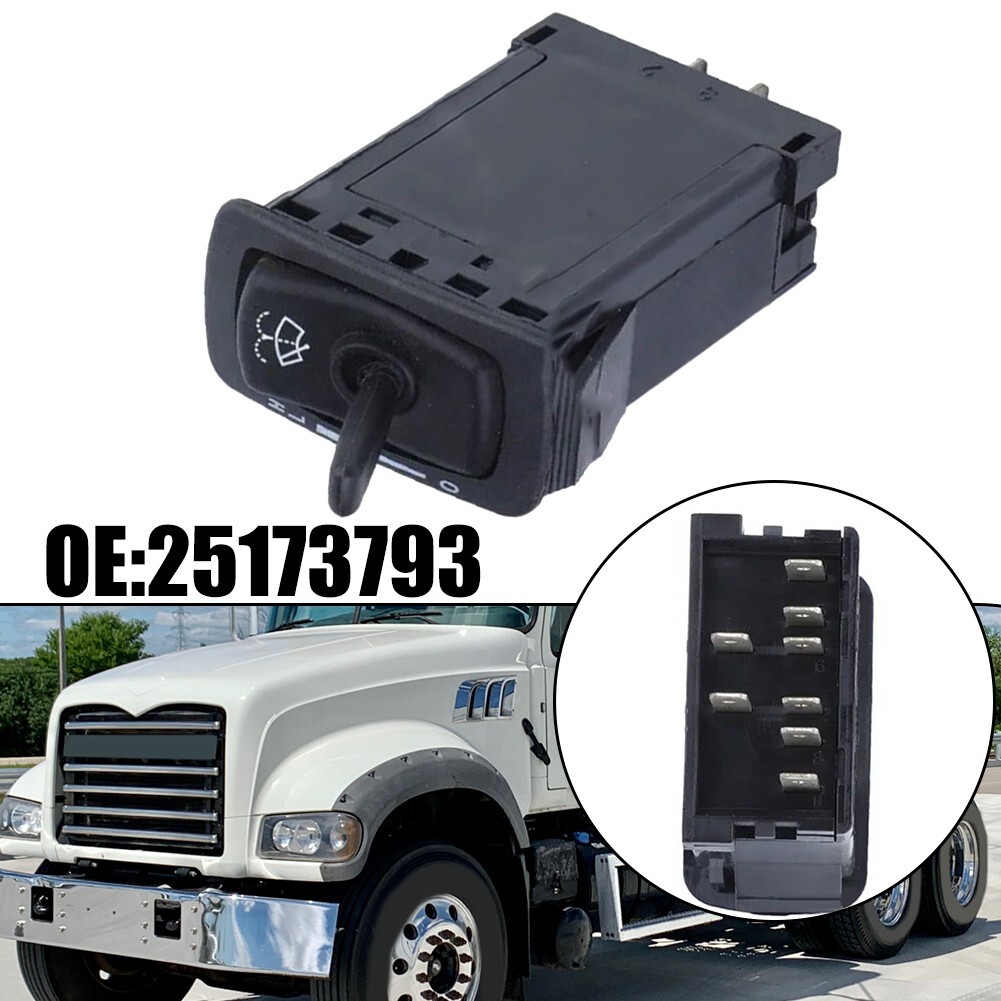 Mack Window Rocker Switch Mack Truck Wiper Switch Rocker Switch Mack CH, CL, CX, CV Models ...