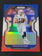 2020 Panini Prizm Prizms Red White and Blue #85 Philip Rivers