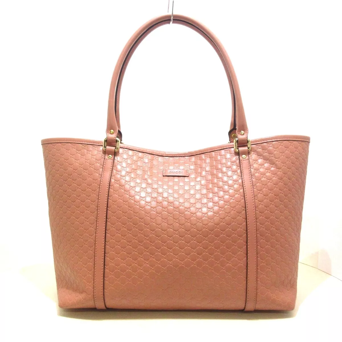 Gucci pink tote cheap