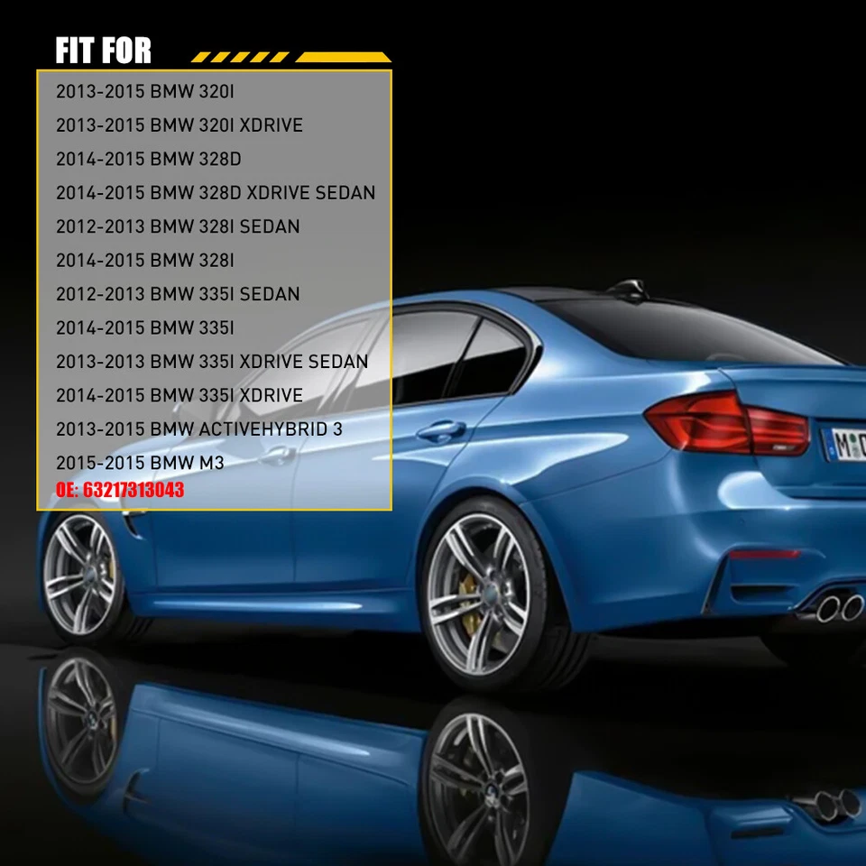 Enchufe de bombilla de lámpara trasera y arnés de cables para BMW 320i 2014-2015 2013-2015 BMW 335i Foto 2 de 4