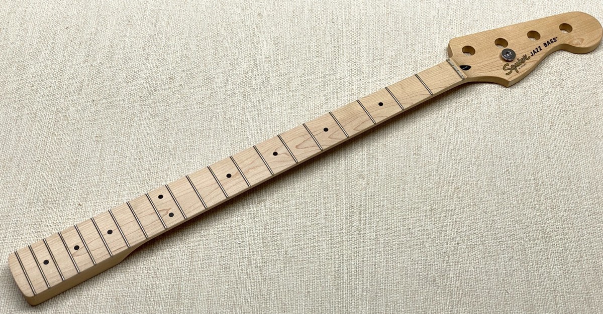 Genuine Fender Squier Jazz J BASS NECK Maple / Maple Genuine Fender Squier Jazz J BASS NECK Maple / Maple