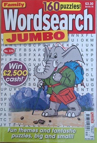7 x Wordsearch Puzzle Books (various titles - see description) over 830 puzzles - Picture 5 of 8