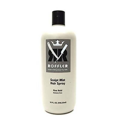 Roffler Men's Sculpt Mist Firm Hold Hair Spray for Baber's Salon, 32 Fluid Ounce