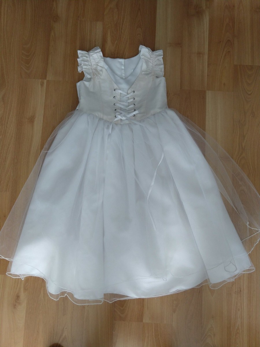 Swea Pea Lilli Size Communion Easter Flower Girl Wedding Dress Satin  Tulle