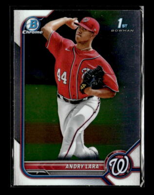 2022 Bowman Chrome Prospect Andry Lara  #BCP-70 4 Card Lot