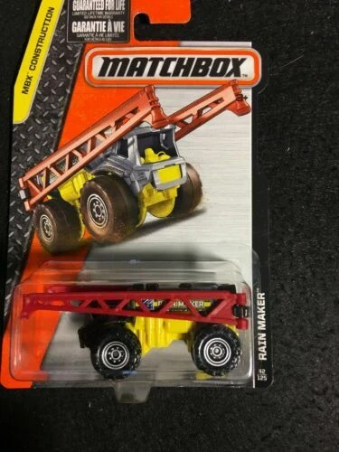 Equipo de construcción Matchbox Diecast 2015 año del vehículo