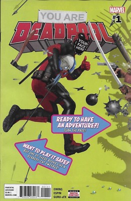 You Are Deadpool Comic 1 Cover A Rahzzah First Print 2018 Al Ewing Espin Guru