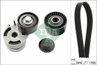 Schaeffler INA 529 0012 10 Keilrippenriemensatz FüR CitroËN Ford Mazda Peugeot