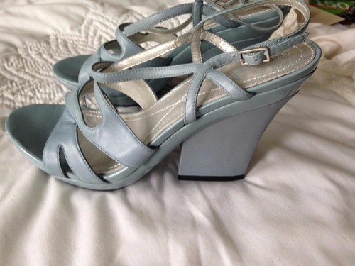 light blue 2 inch heels