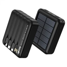 Solar Charger Power Bank 2000000mAh Portable Charger Power Bank External Battery