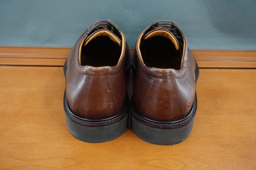 Zapatos de vestir derby informales con cordones de cuero marrón 11,5 ECCO Metropole London para hombre - Imagen 4 de 10