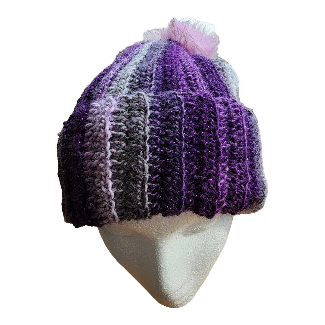 手工聚酯纤维无檐帽女