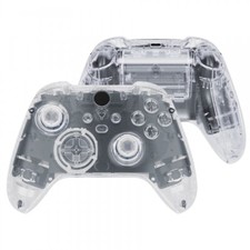 Transparent Clear Front Back Shell w/ Buttons for Xbox Series X/S Controller