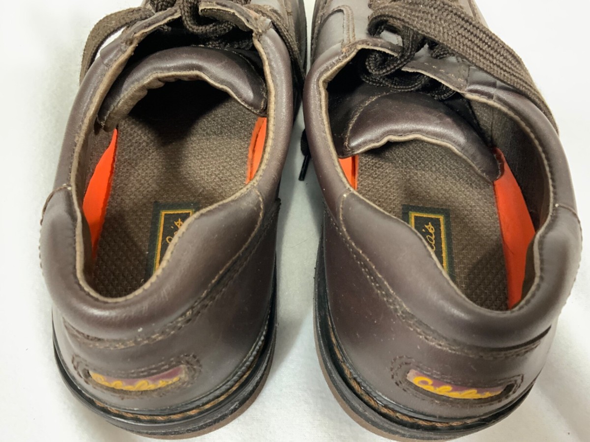 CABELA\'S MEN 8E 82-1079 Dark Brown LEATHER CHUKKA LACE VIBRAM  OXFORDS sz 9.5 D DapperFam-Vivace-in-Dark-Brown  main image 3