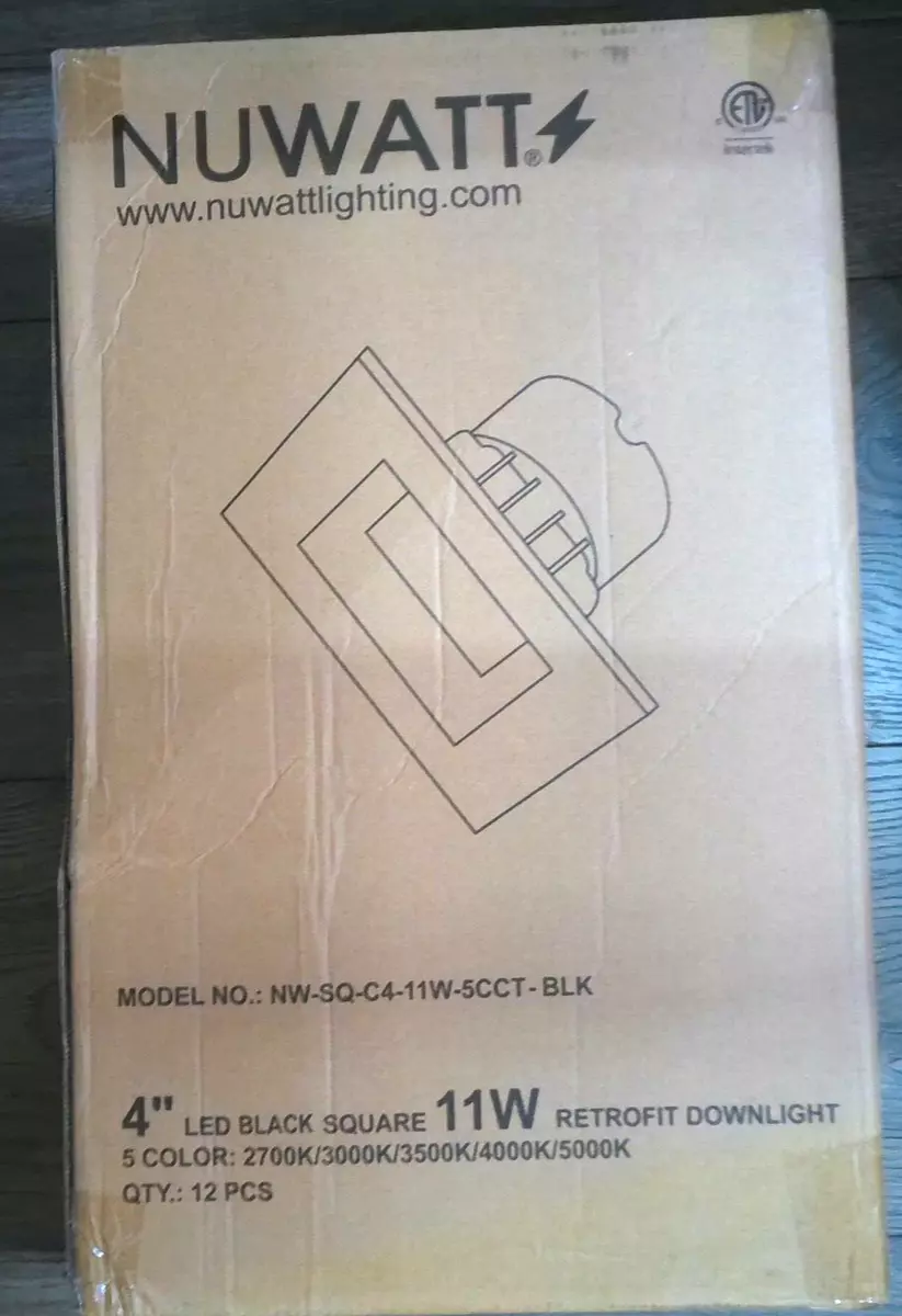 12 inch square on sale recessed led retrofit