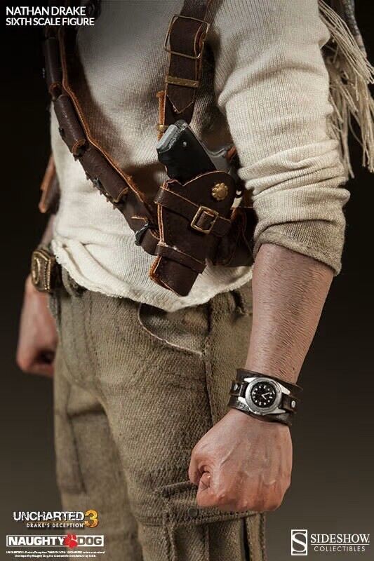 Nathan Drake Uncharted 3 1/6 Scale Figure