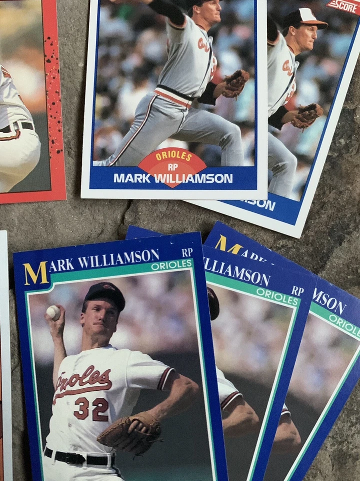 Mark Williamson Baseball Cards. Baltimore Orioles. - Image 2 of 2