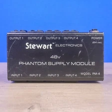 STEWART ELECTRONICS PM-4 48V PHANTOM SUPPLY MODULE - No Power Supply