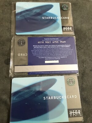 Starbucks Card Rare Hear The Music Card Never Used Swiped Or Stepped On Exc Con | eBay Starbucks Card Rare Hear The Music Card Never Used Swiped Or Stepped On Exc Con | eBay