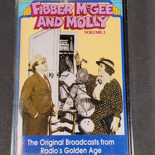 Fibber McGee And Molly: Volume 2 (Cassette Tape) Radio's Golden Age SEALED - Picture 2 of 7