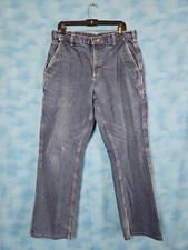 Carhartt FR 34x32 Flame Resistant Men s Carpenter Pocket Blue Denim Jeans 2112