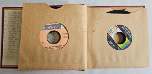 7" Lot #46 TESTED 45s in 10-Sleeve Record Album Binder Book 1950s 1960s Variety - Picture 21 of 22
