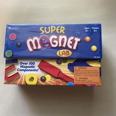 Learning Resources Super Magnet Lab Kit - Theme/subject: Learning - Skill