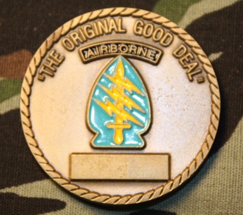 46th Special Forces Company Thailand 1966-72 Vietnam era Challenge Coin & decal - Picture 6 of 6