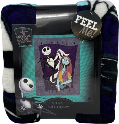 The Nightmare Before Christmas Cold Hearts 46  x 60  Throw Blanket