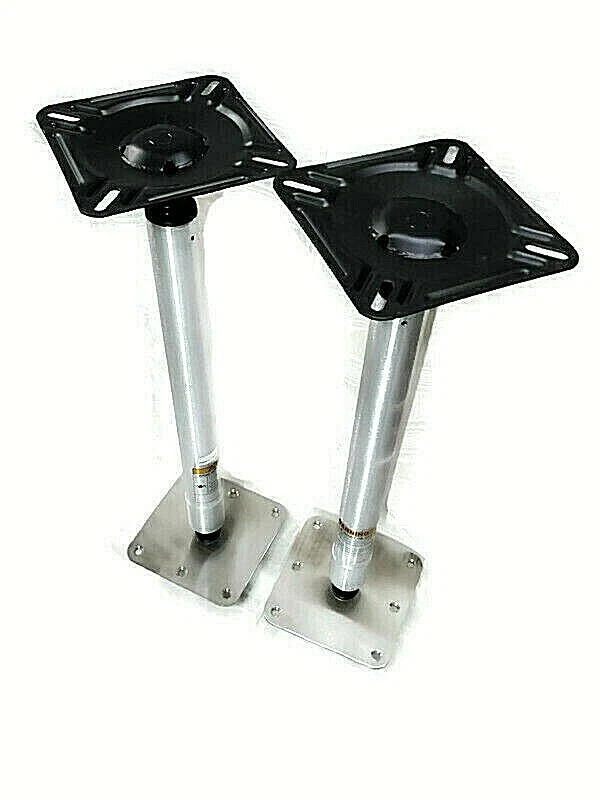2X Pedestal de asiento de barco Sport Master 3 piezas 17" altura total para barco de pesca Foto 2 de 4