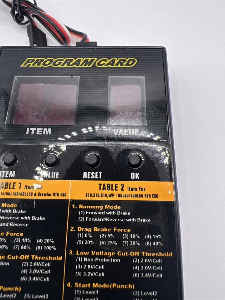 Tarjeta de Programa ESC Led Usada Funciona Excelente Foto 3 de 4