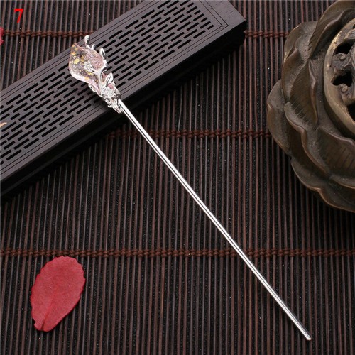 Hanfu Hair Stick Chinese Style Hair Fork Styling Tool Updo Hairpin Hair Clip G H - Picture 5 of 22