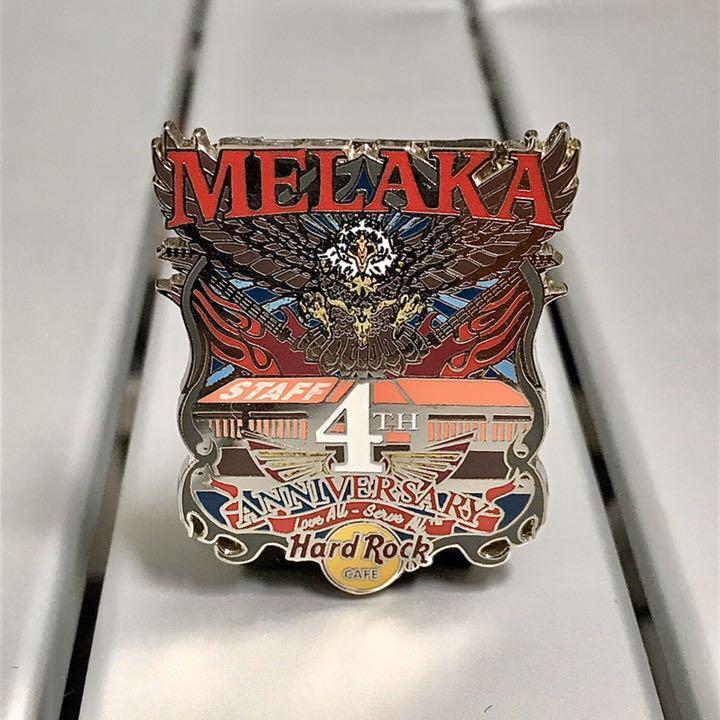Malacca 4th Anniversary Staff Hard Rock Cafe Pin | eBay