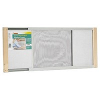 10x19-33in Durable Removable Expandable Metal Rail Extension Mesh Window Screen 10x19-33in Durable Removable Expandable Metal Rail Extension Mesh Window Screen