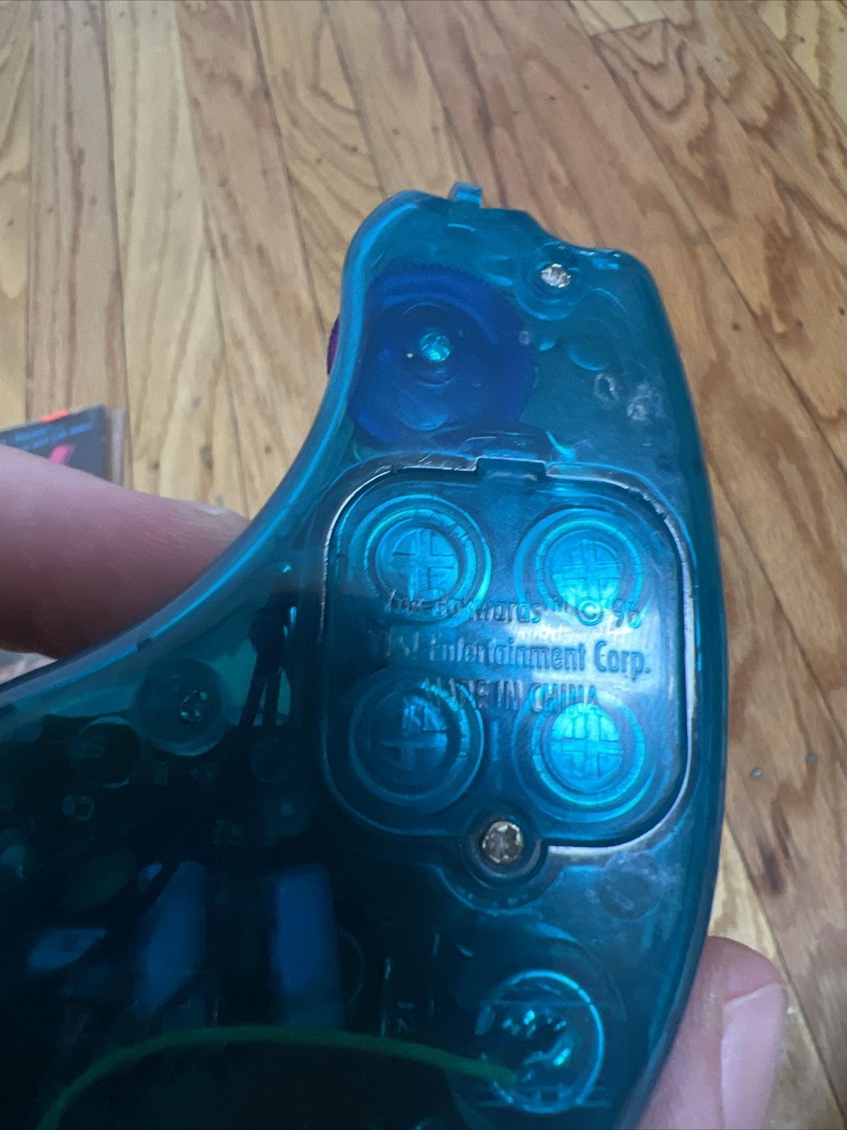 VTG 1996 Yak Bak Bakwards Backwards Voice Recorder YES! Gear Blue