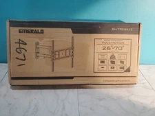 Emerald SM-720-8532 Full Motion TV Wall Mount For 26"-70" Flat Panel & Curved TV